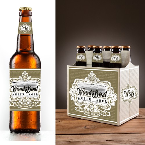 Beer Packaging Design Needed 4 Wood*Boat Brewing Company