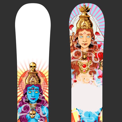 Snowboard design