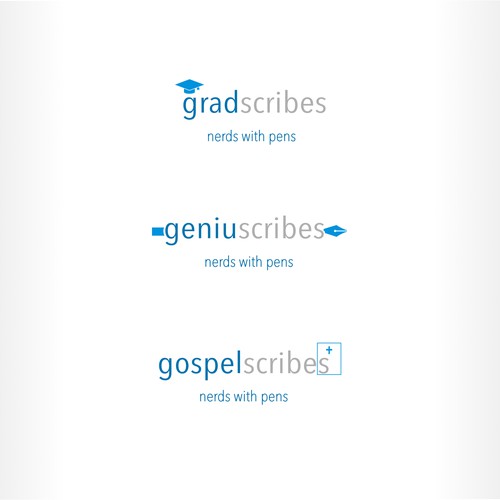 Simple and sleek logo, customizable for 3 different brand sub-categories