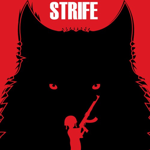 Create a cover for the first military/political thriller from new series author A.J. Strife