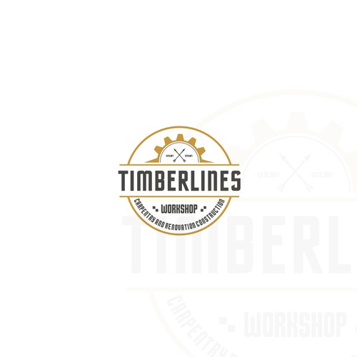 -- Timberlines -- create a brand identity for a carpenter to launch a business with