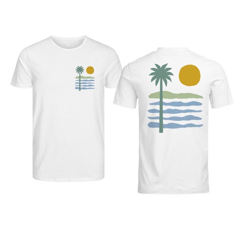 T-Shirt Design For Surf Brand Based in Australia