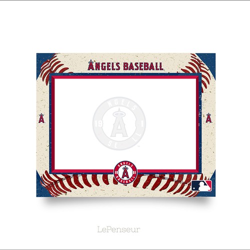 Border designs for Baseball fan photos