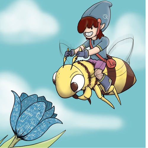 Characters for card game "pollination"