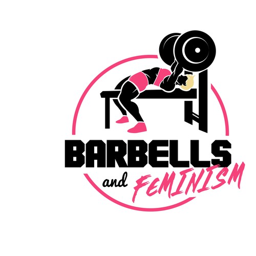 BARBELL AND FEMINISM LOGO