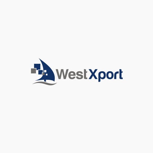 WestXport logo design