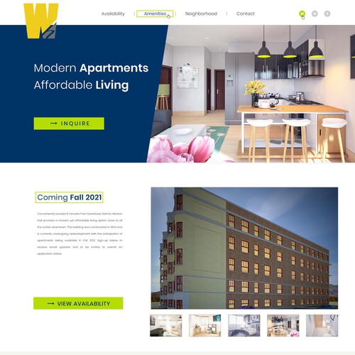 Apartment Website