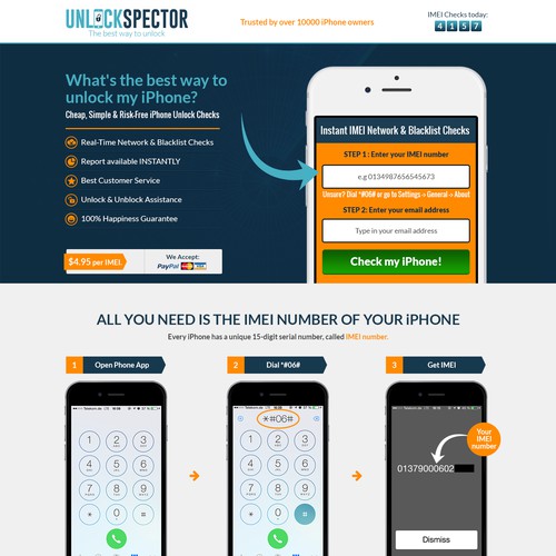 Highly User-friendly design concept for Unlock Spector