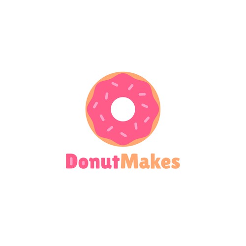 Donut shop logo design