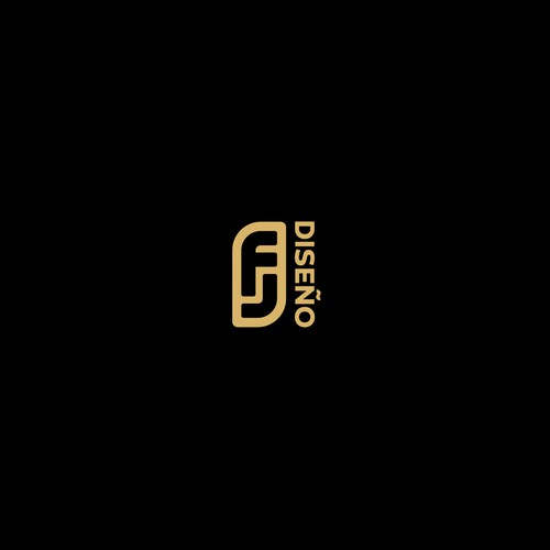 logo concept for FJ Design