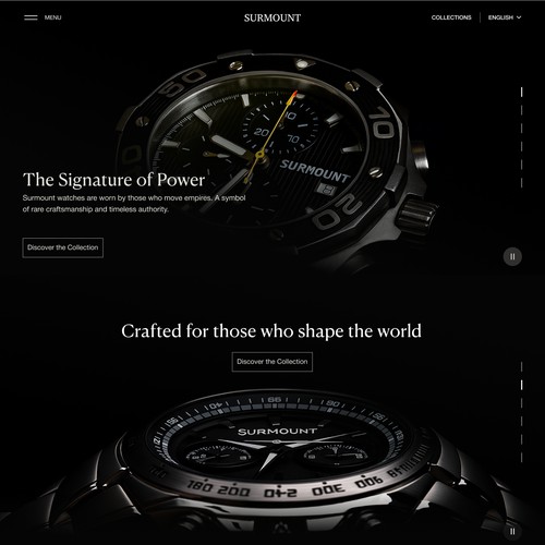 Watch Website Design
