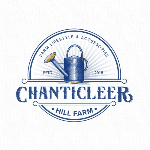 Chanticleer Hill Farm Logo Design