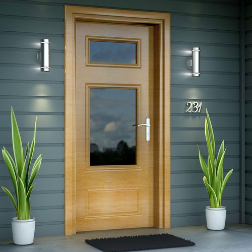 3d rendering - outdoor light lifestyle shot