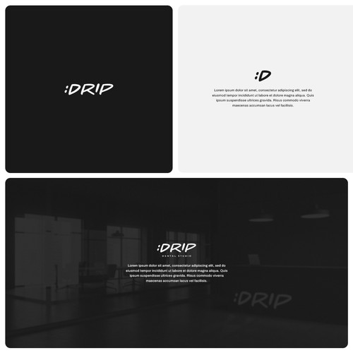 Drip  | Contest Logo Presentation.