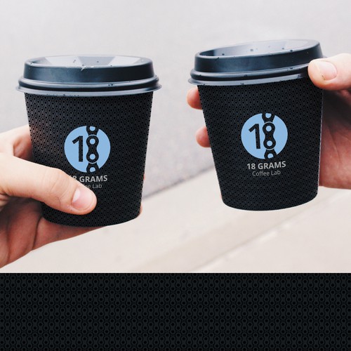 18 Grams Coffee Lab Cup Design
