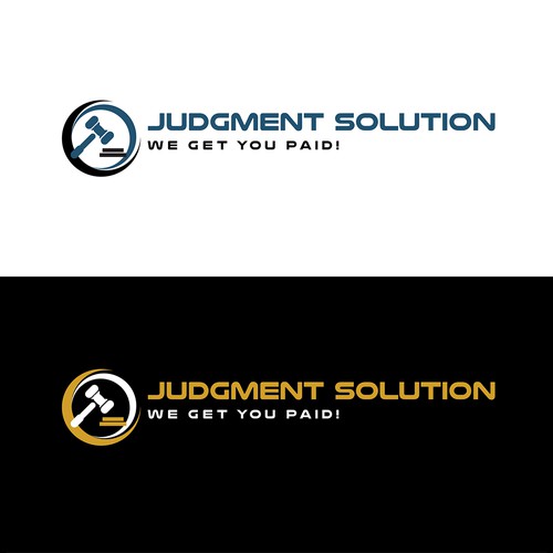 A logo for Judgment enforcement