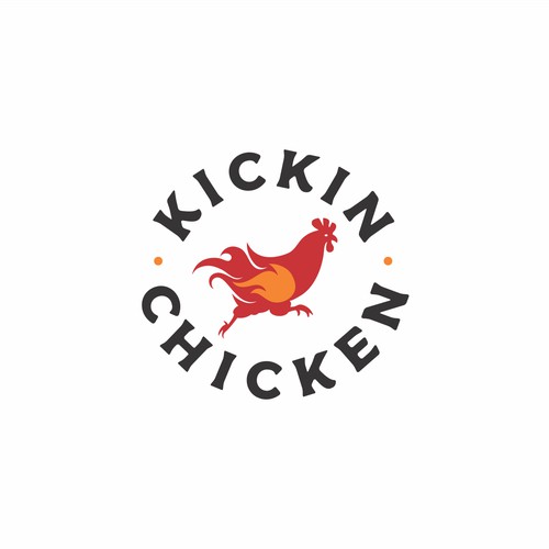Logo concept for chicken restaurant