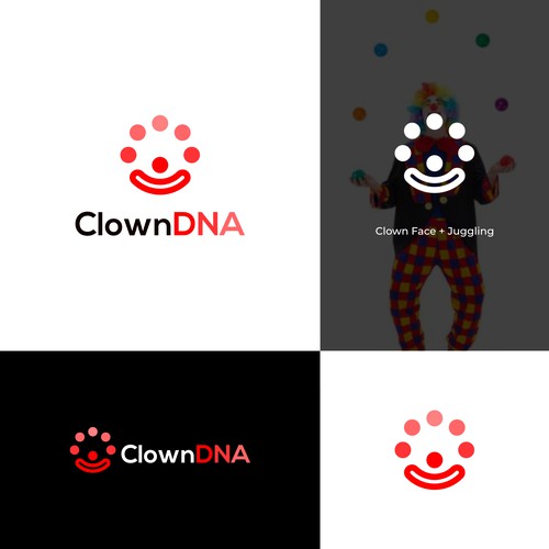 meaningful  Clown logo for Clown DNA