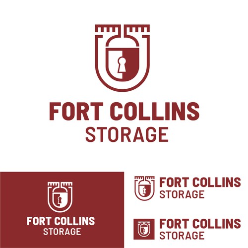 Logo for a self storage business 