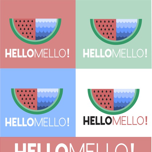 Logo/Label Concept for Watermelon Water