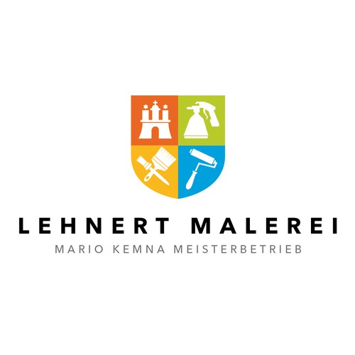 Corporate Identity für Malereibetrieb aus Hamburg (der schönsten Stadt der Welt)