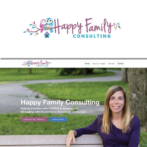  Logo for New Family Coaching / Consulting Practice