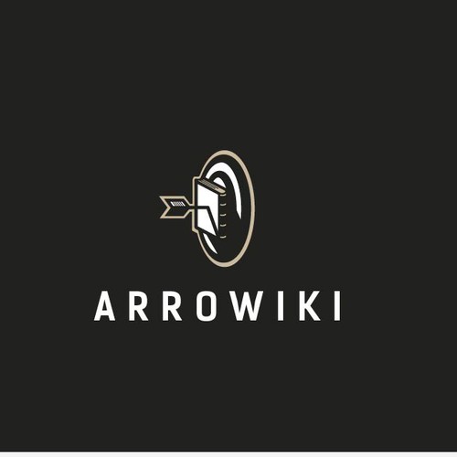 Logo concept for a "wikipedia" website of archery