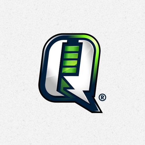 Q-charge! Logo project for retail industry.