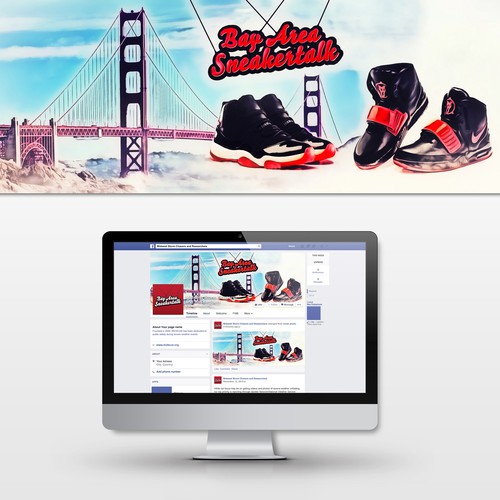 FACEBOOK BANNER  FOR BAY AREA SNEAKER GROUP