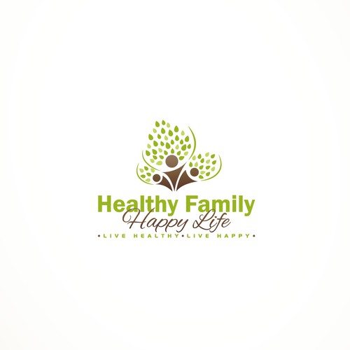 New logo and business card wanted for Healthy Family Happy Life