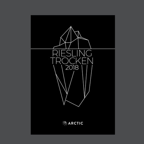 Label for Riesling wine