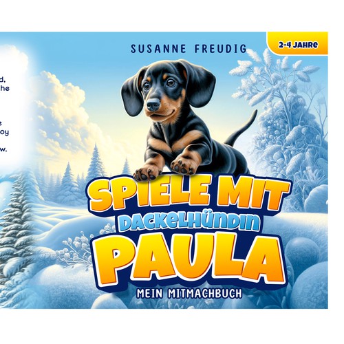 Spiele mit Dackelhündin Paula