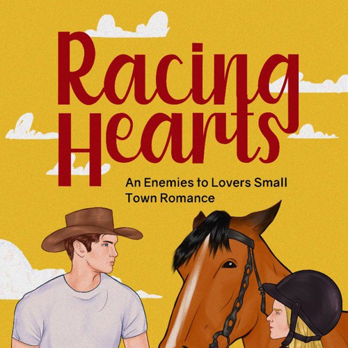 Racing Heart | illustrated Book Cover