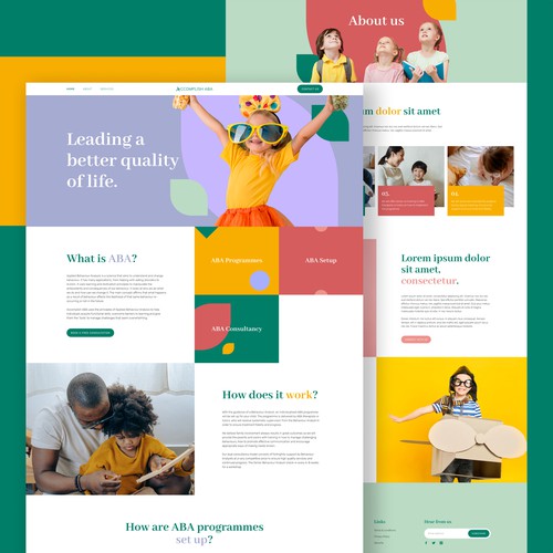 Captivating info website for private healthcare practice
