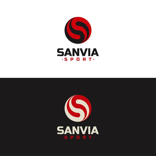 Bold logo for Sanvia Sport