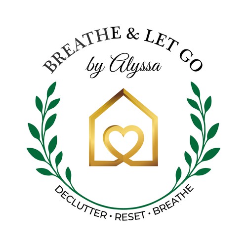 Logo concept for Breathe & Let Go by Alyssa