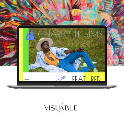 Portfolio Website Design for a Fashion & Visual Creative