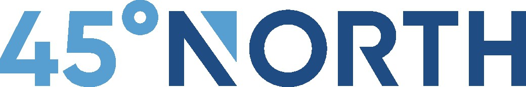 45°NORTH corporate logo