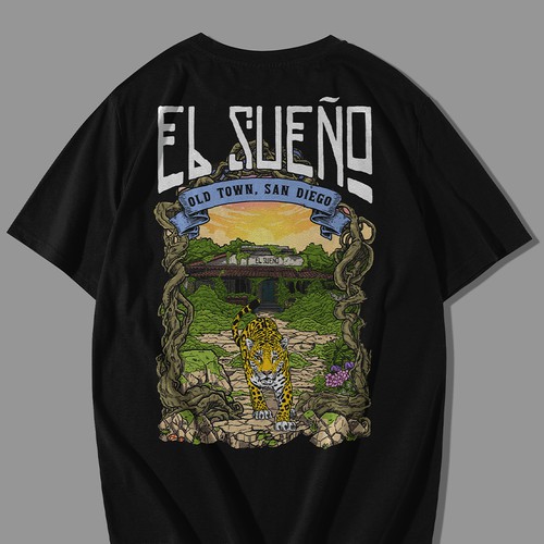 Illustration Jaguar Tshirt Design