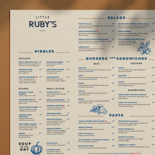 Little Ruby's Menu 