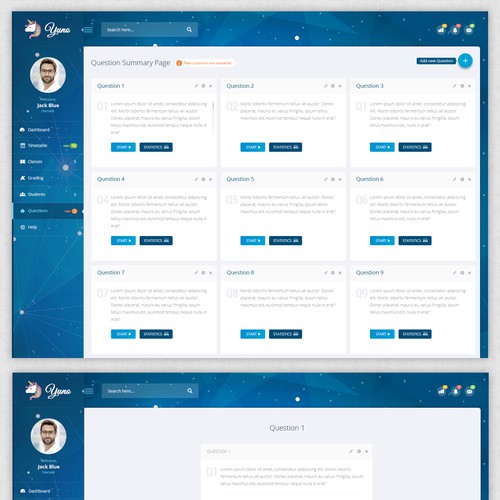 Application design for education company