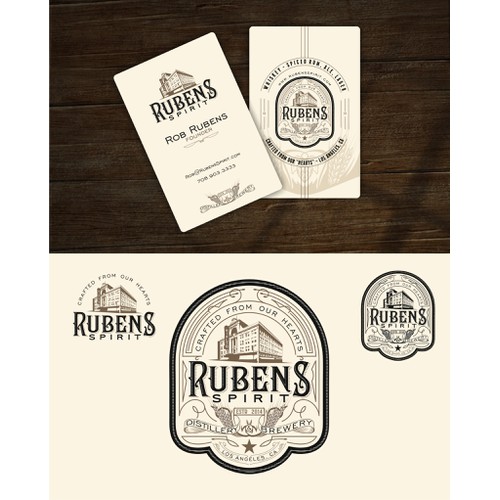 Represent California's Craft Distillery Brewery throughout the US with your design!!
