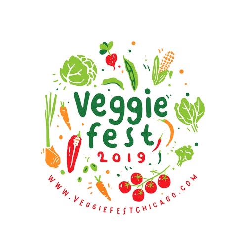 Veggie Fest T-shirt Design