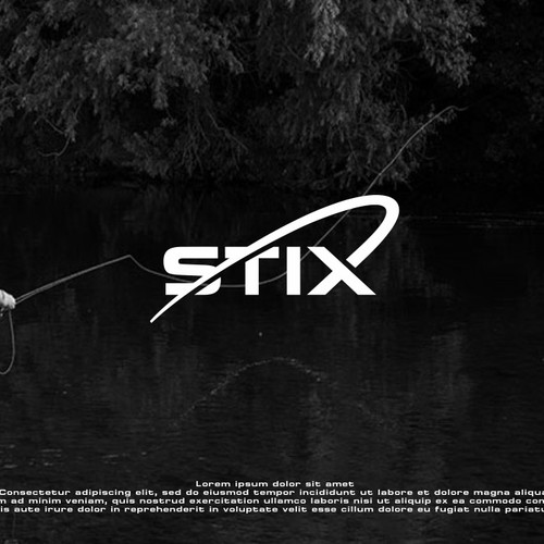 Logo design for fishing rods brand lines