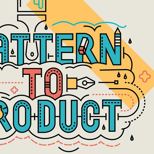 pattern to product 2