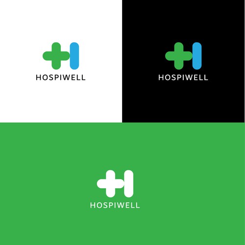 Hospiwell Logo concept