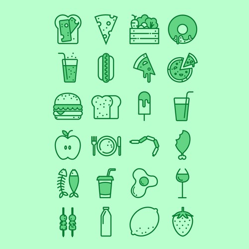 Food icons