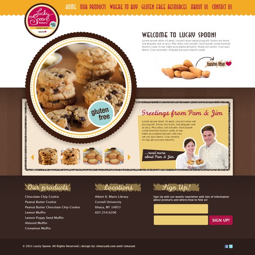 Gluten Free Bakery Needs Clever & Creative Web Site