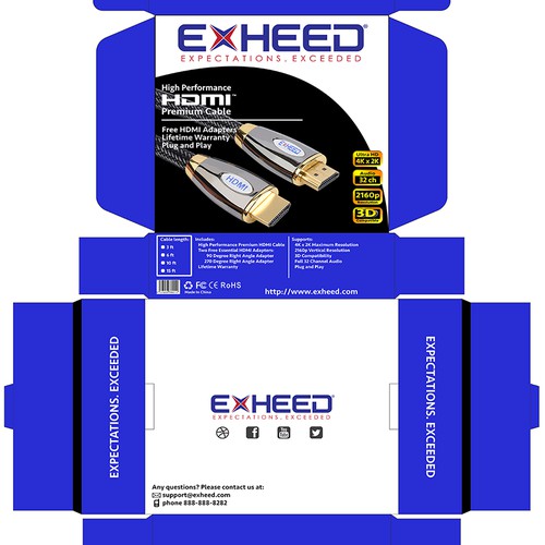 Detailed Box Design for Cable Packaging