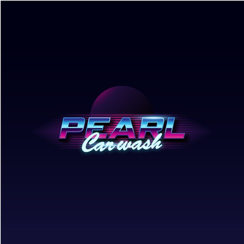 80's Logo Car Wash